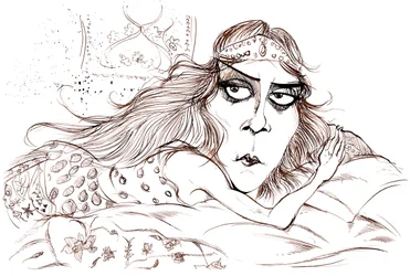 Theda Bara als Cleopatra